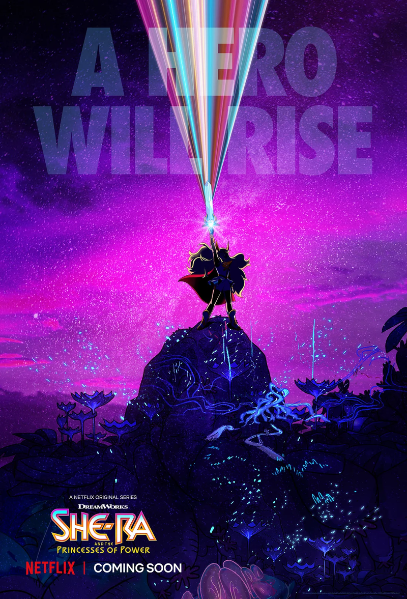 The full teaser poster for She-Ra and the Princesses of Power.